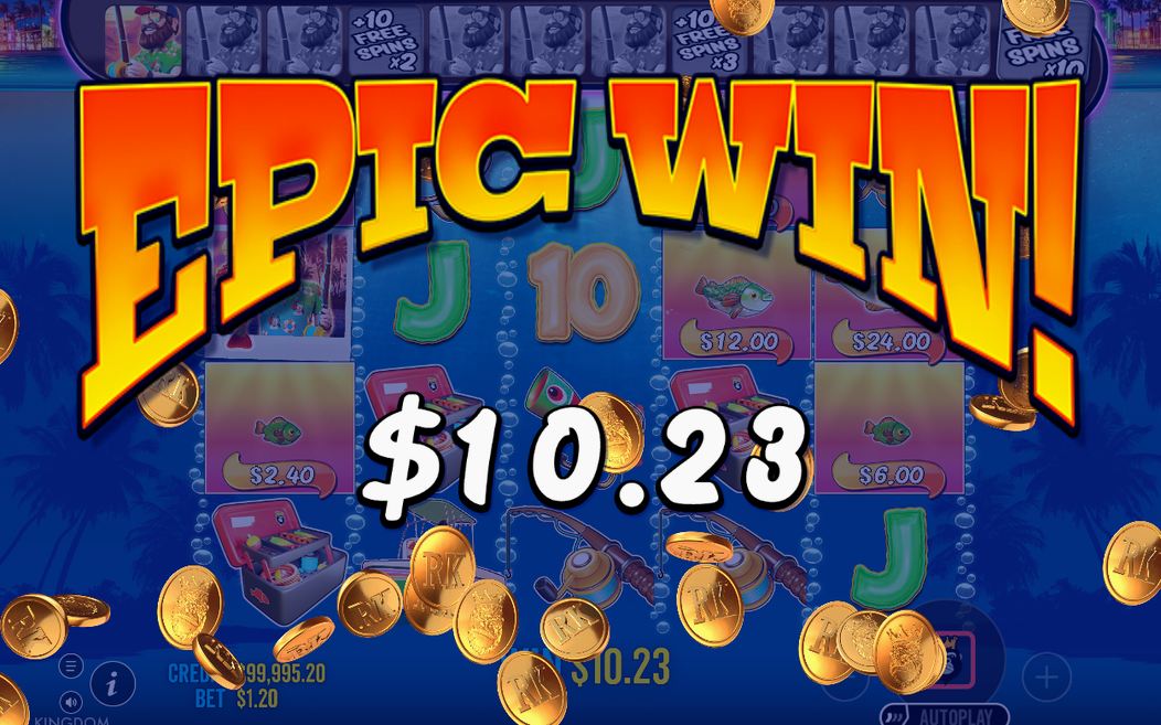 Free Spins round on the 5x4 grid
